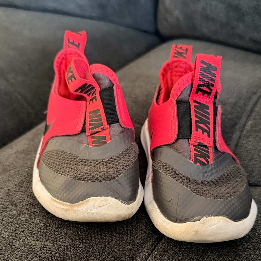 Nike Kids Red and Black Sneakers